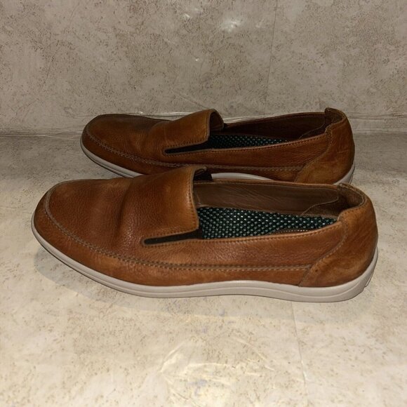 SAS Sandstone Weekender Slip On Leather Business Casual Loafers Men’s Size 12 - Picture 5 of 8